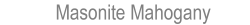 Masonite_Mahogany